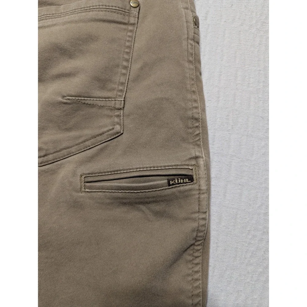 KÜHL Revolt Pants Men's 32x32 Khaki Tan Stretch Hiking Outdoor Casual